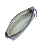 Petit sac à main en cuir Dune Lancaster Bleu Foncé