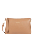 Petit sac à main en cuir Dune Lancaster Camel