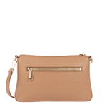 Petit sac à main en cuir Dune Lancaster Camel