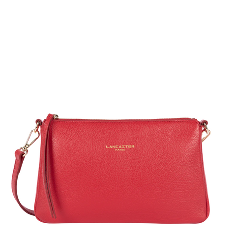 Petit sac à main en cuir Dune Lancaster Rouge