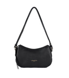 Sac à main besace en cuir Dune Lancaster Noir