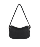 Sac à main besace en cuir Dune Lancaster Noir