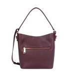 Sac seau en cuir Dune Bordeaux Lancaster