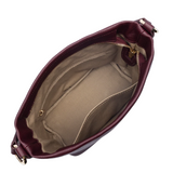 Sac seau en cuir Dune Bordeaux Lancaster
