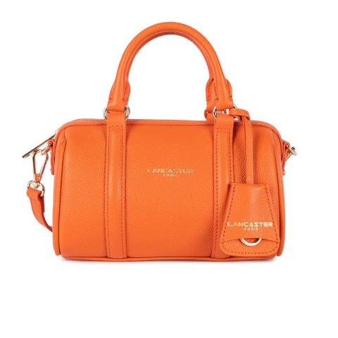 Petit sac à main polochon Ana Orange Lancaster