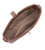 Sac à main besace Milano Horizon Lancaster Marron