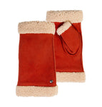 Isotoner suede leather mittens 68643