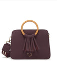 Petit sac à main Camomille Woomen coloris Prune
