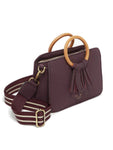 Petit sac à main Camomille Woomen coloris Prune