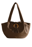 Sac à main épaule Camomille Chocolat