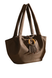 Sac à main épaule Camomille Chocolat