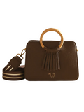 Petit sac à main Camomille Woomen Chocolat