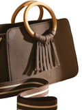 Petit sac à main Camomille Woomen Chocolat