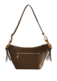 Petit sac en bandoulière Camomille Woomen Chocolat