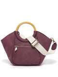 Sac à main vegan Crocus Woomen Coloris Prune
