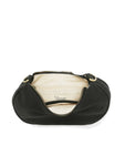 Sac à main bandoulière végan Woomen Crocus Noir