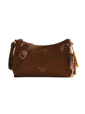 Sac en bandoulière M Ginseng Woomen Chocolat