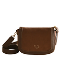 Sac à main en bandoulière M Ellebore Woomen Chocolat