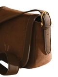 Sac à main en bandoulière M Ellebore Woomen Chocolat