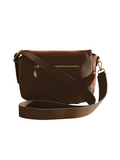 Sac à main en bandoulière M Ellebore Woomen Chocolat
