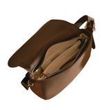 Sac à main en bandoulière M Ellebore Woomen Chocolat