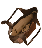 Sac à main épaule Ellebore Woomen Chocolat