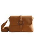 Sac à main en bandoulière M Verveine Woomen Camel