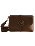 Sac à main en bandoulière M Verveine Woomen Chocolat