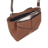 Sac à main multipoches Tamélia Lollipops Cognac