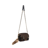 Petit sac à main en bandoulière Tyler marron Lollipops