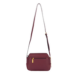 Sac à main bandoulière Mac Alyster Aurore Bordeaux