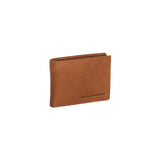 Portefeuille en cuir Chesterfield-Enzo Cognac