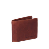 Portefeuille en cuir Chesterfield-Marvin Cognac