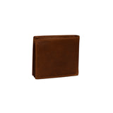 Portefeuille en cuir Chesterfield-Ralph Cognac