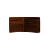 Portefeuille en cuir Chesterfield-Ralph Cognac