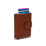 Porte-cartes RFID Chesterfield-Leipzig Cognac