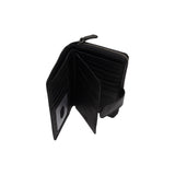 Portefeuille en cuir Chesterfield-Charlotte Noir