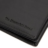 Petit portefeuille en cuir Chesterfield-Vincent Noir