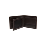 Portefeuille en cuir Chesterfield-Stephens Marron