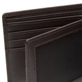 Portefeuille en cuir Chesterfield-Stephens Marron