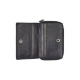 Porte-monnaie en cuir Chesterfield-Sionel Noir