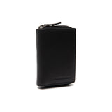 Porte-monnaie en cuir Chesterfield-Lenwick Noir