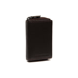 Porte-monnaie en cuir Chesterfield-Lenwick Marron