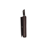 Porte-monnaie en cuir Chesterfield-Lenwick Marron