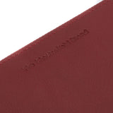 Portefeuille zippé en cuir Chesterfield-Cantara Rouge