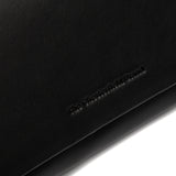 Portefeuille zippé en cuir Chesterfield-Arvento Noir