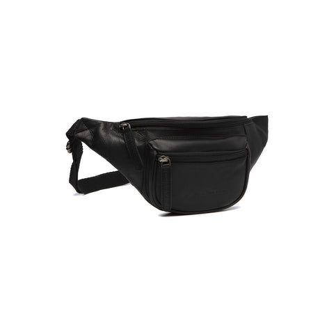 Sac banane Jack en cuir Chesterfield Noir
