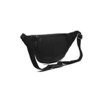 Sac banane Jack en cuir Chesterfield Noir