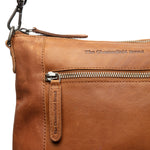 Sac à main en cuir Faro Chesterfield Cognac