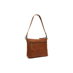 Sac à main en cuir Faro Chesterfield Cognac